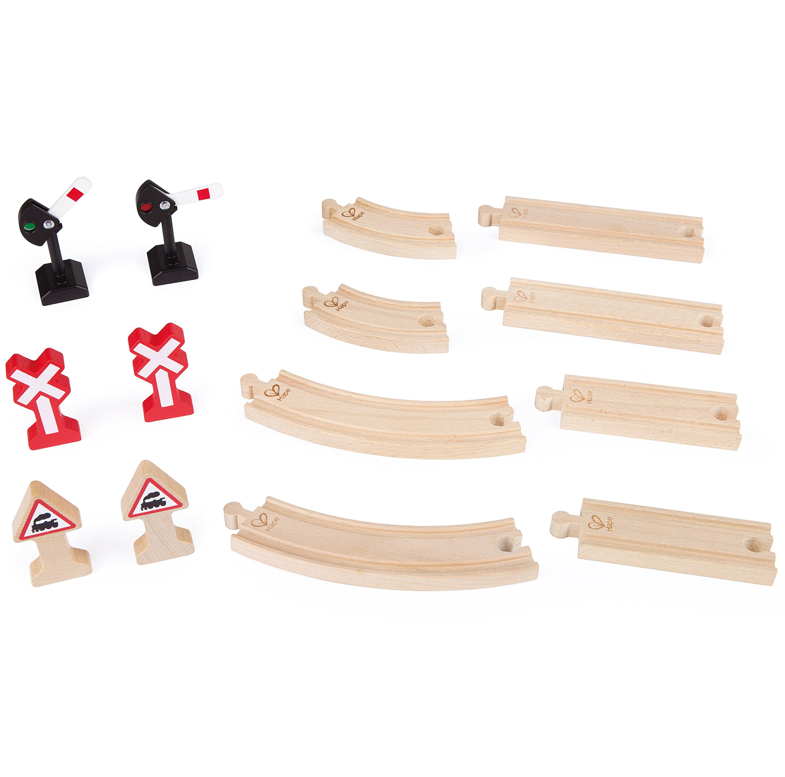 Hape E3724 set binari e segnali meccanici treno