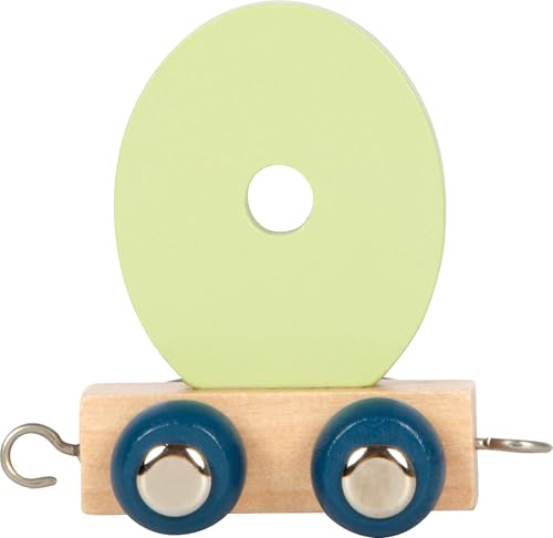 smallfoot Trenino Lettera Polare O 12585 vagone legno