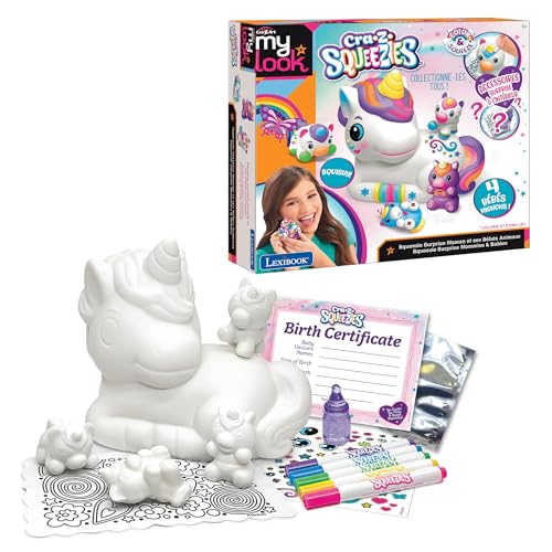 Lexibook CRSS6 Squeezie Surprise gioco mamma cuccioli