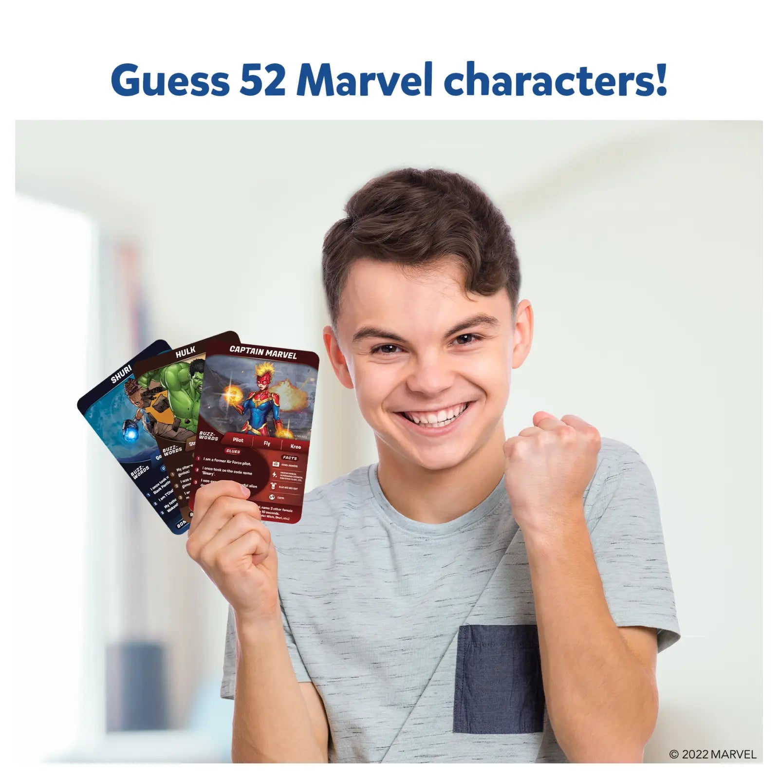 Skillmatics Guess in 10 Marvel gioco carte 8 anni