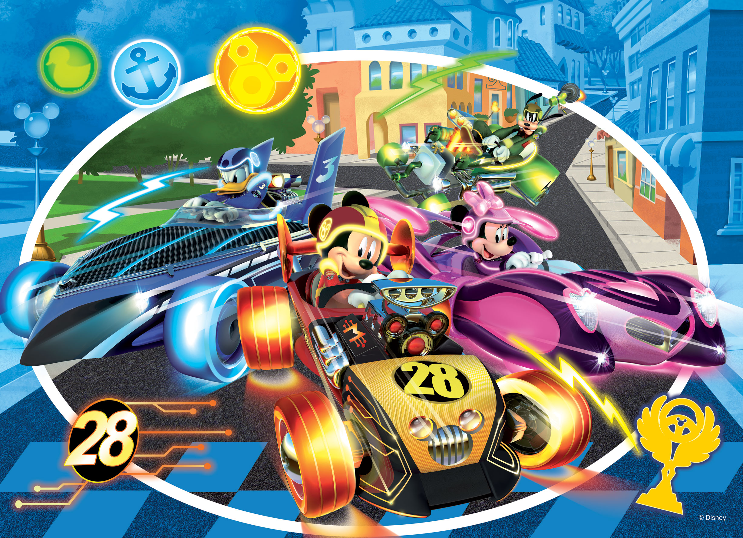 Lisciani Disney Puzzle Maxi Floor 24 Mickey maxipuzzle 24 pezzi