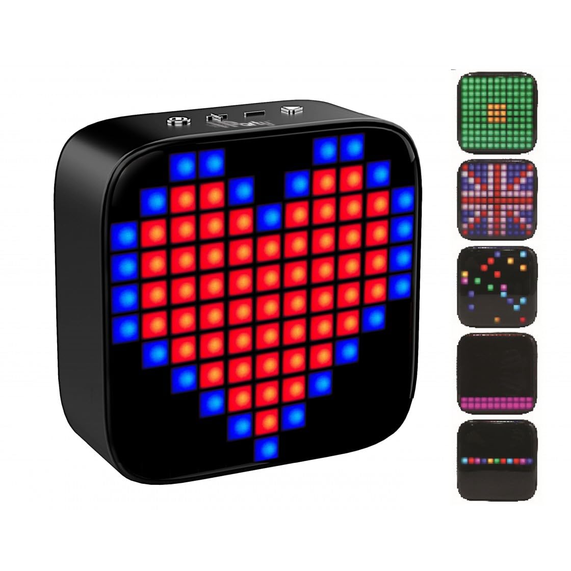 Lexibook iParty BTL61 cassa Bluetooth nera pixel