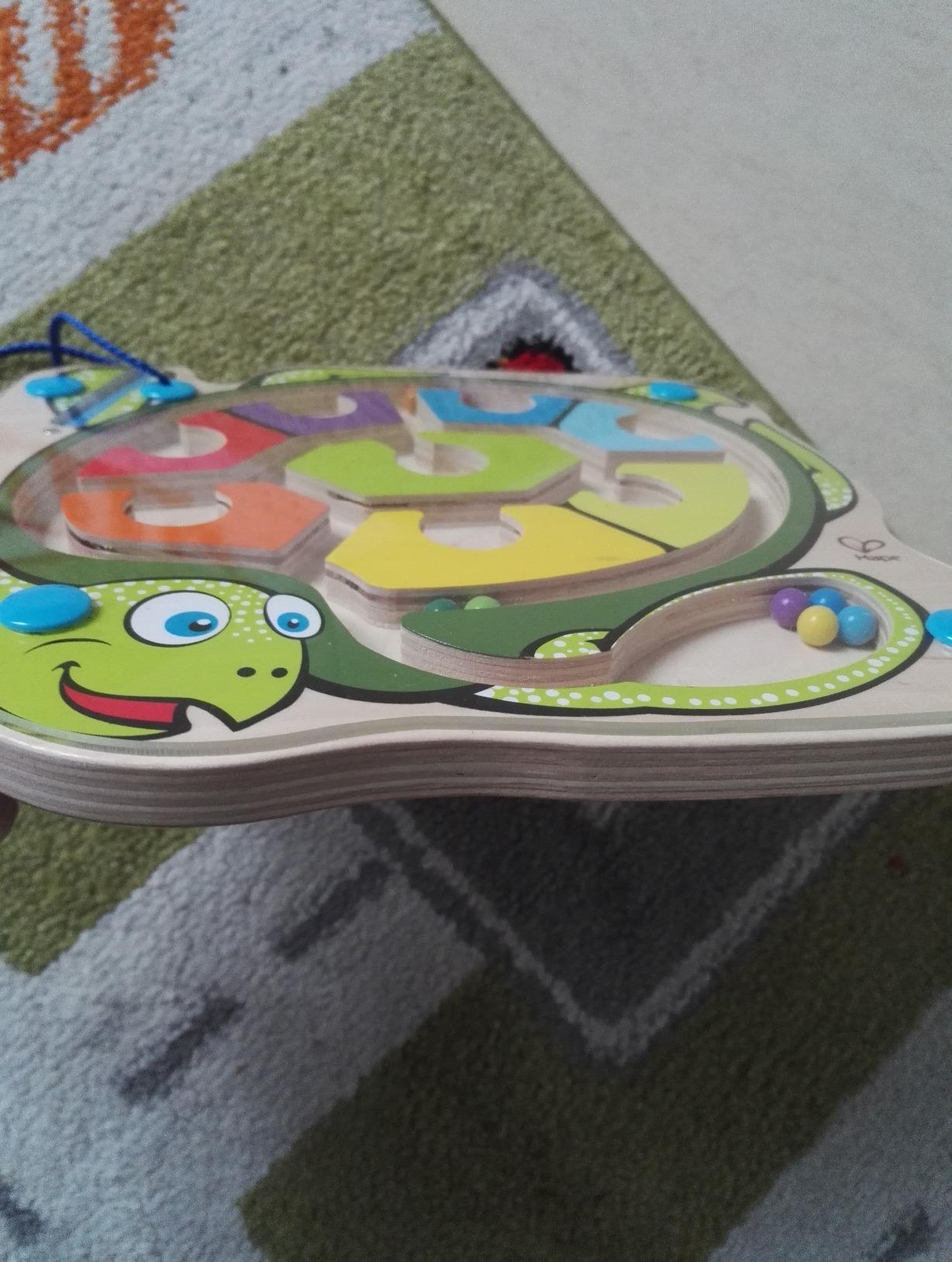 Hape E1705 Labirinto Magnetico Tartaruga Gioco in Legno