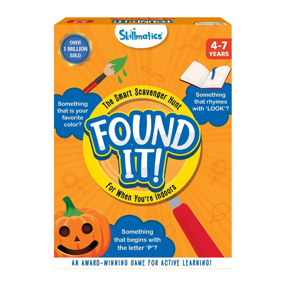 Skillmatics Found It Indoor Edition caccia al tesoro da 4-7 anni