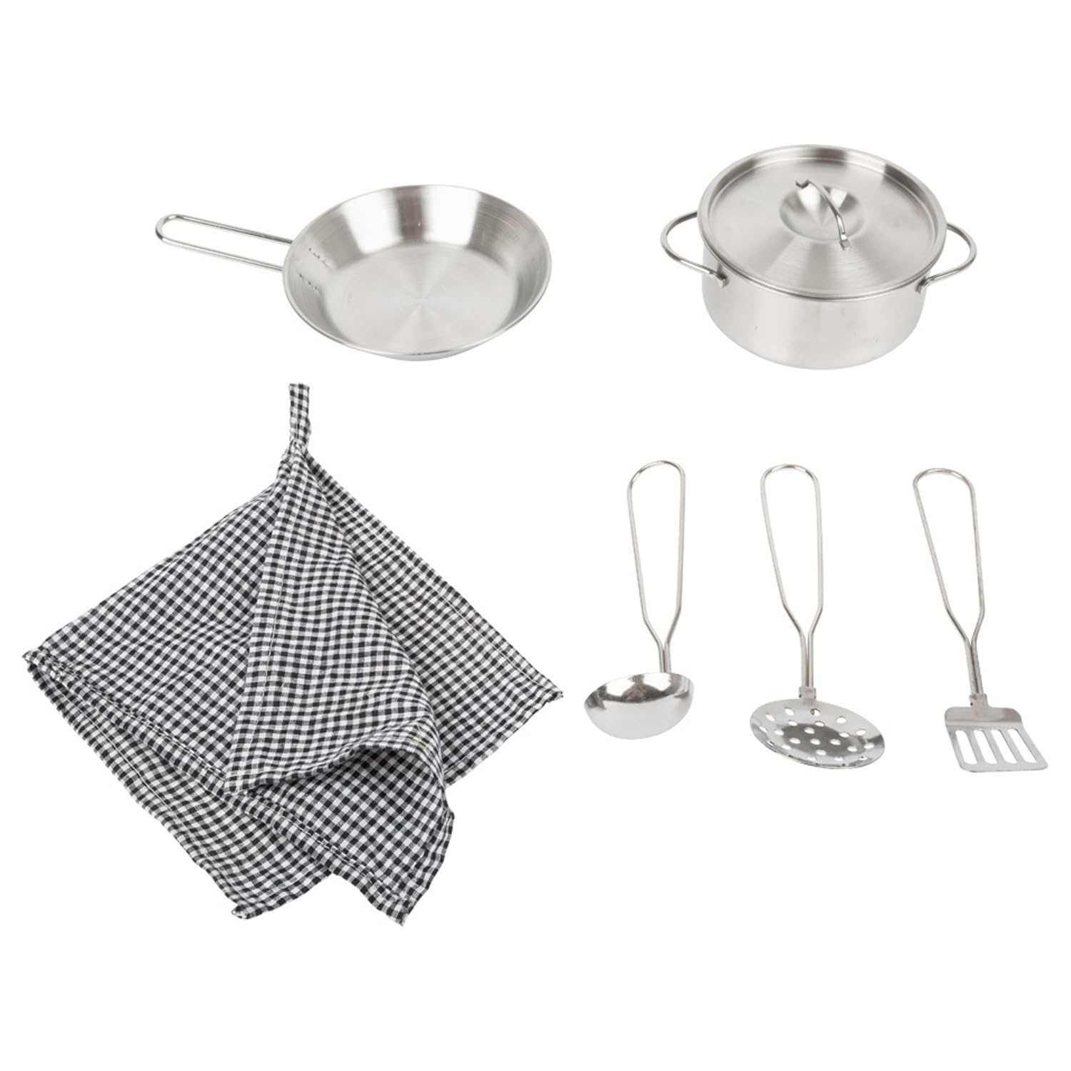 small foot Cucina Bambini Modulare XL Bianco Nero Legno