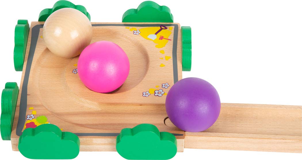 smallfoot 11379 pista biglie junior legno parco giochi 18 mesi