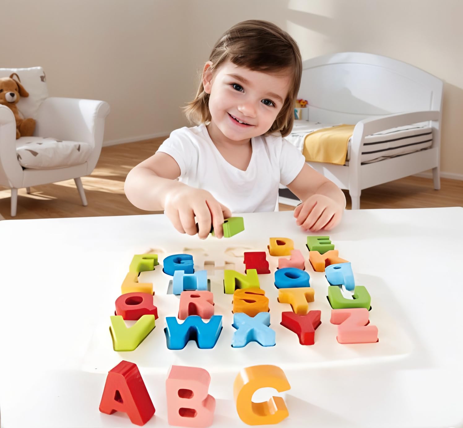 Hape E1551 Puzzle legno 27 pezzi da 3 anni