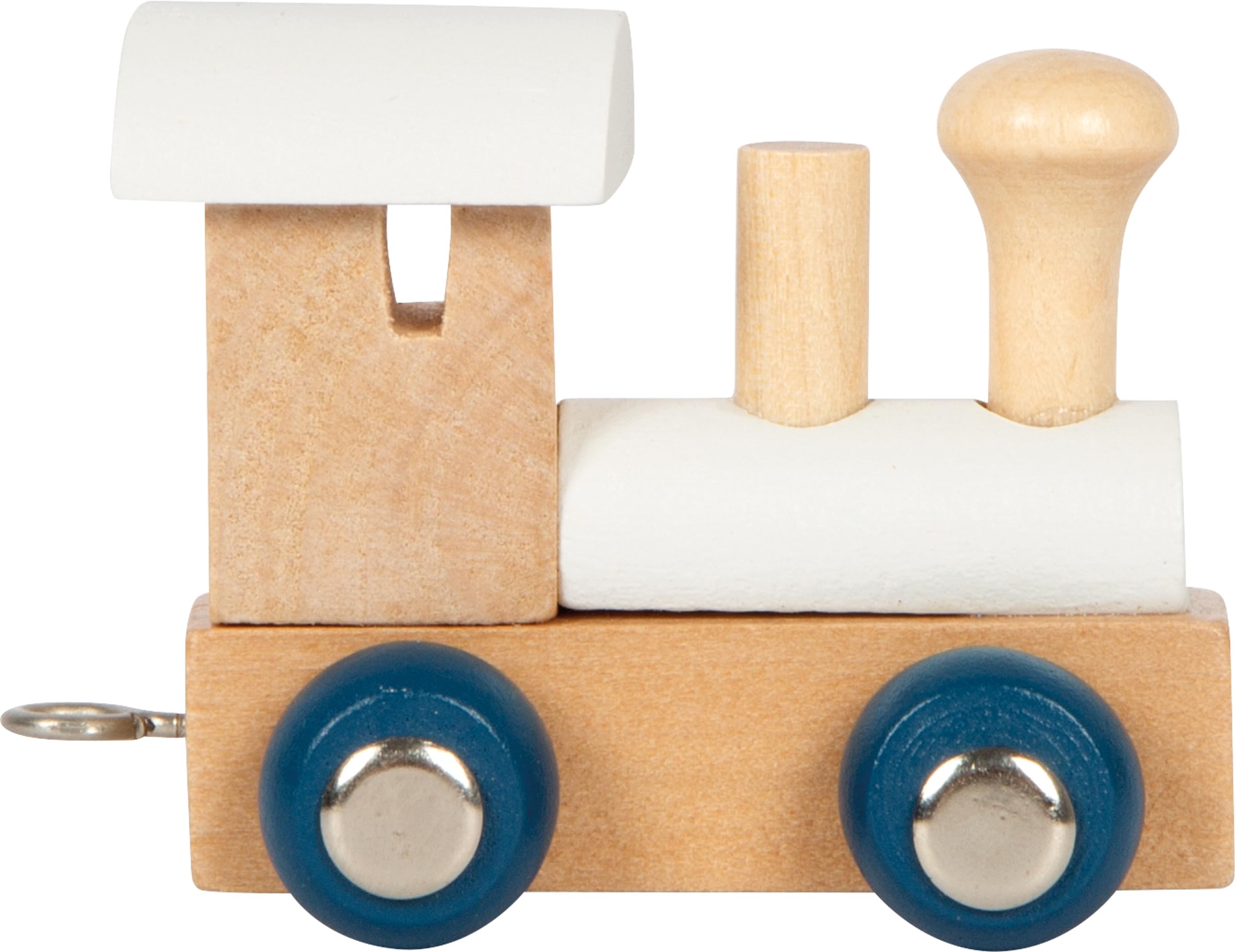 smallfoot Polare Locomotiva 12570 trenino legno bianco da comporre