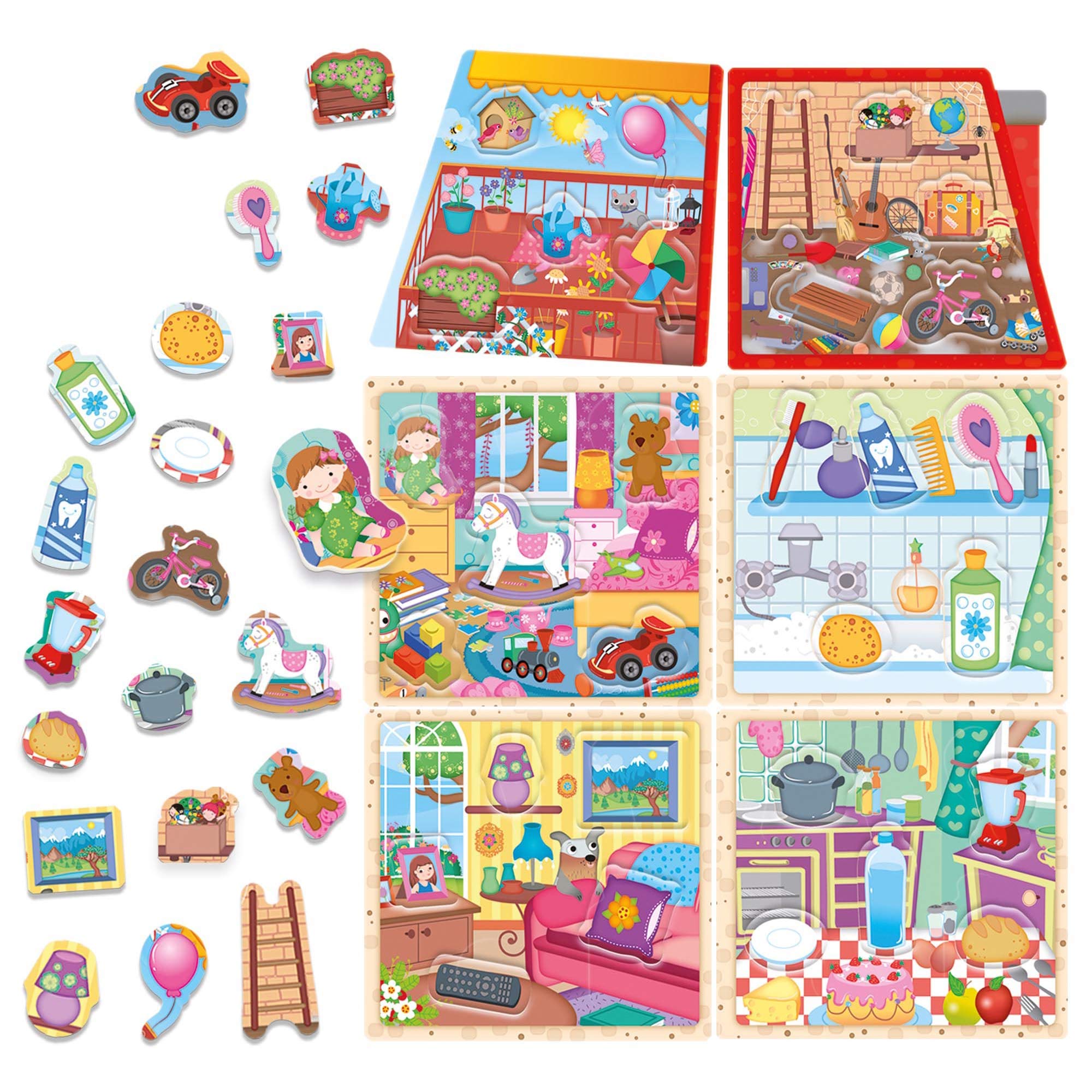 Headu Casetta Montessori incastro vecchia edizione 2-4 anni