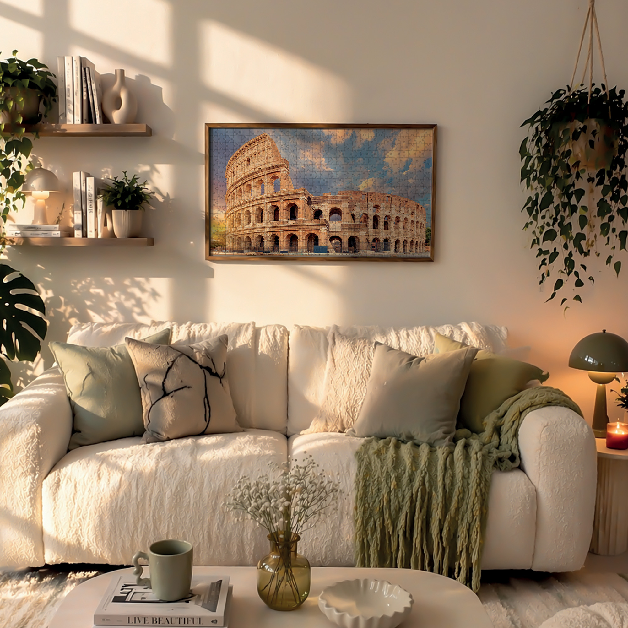 Lisciani Puzzle Poster Roma 1500 pezzi per adulti