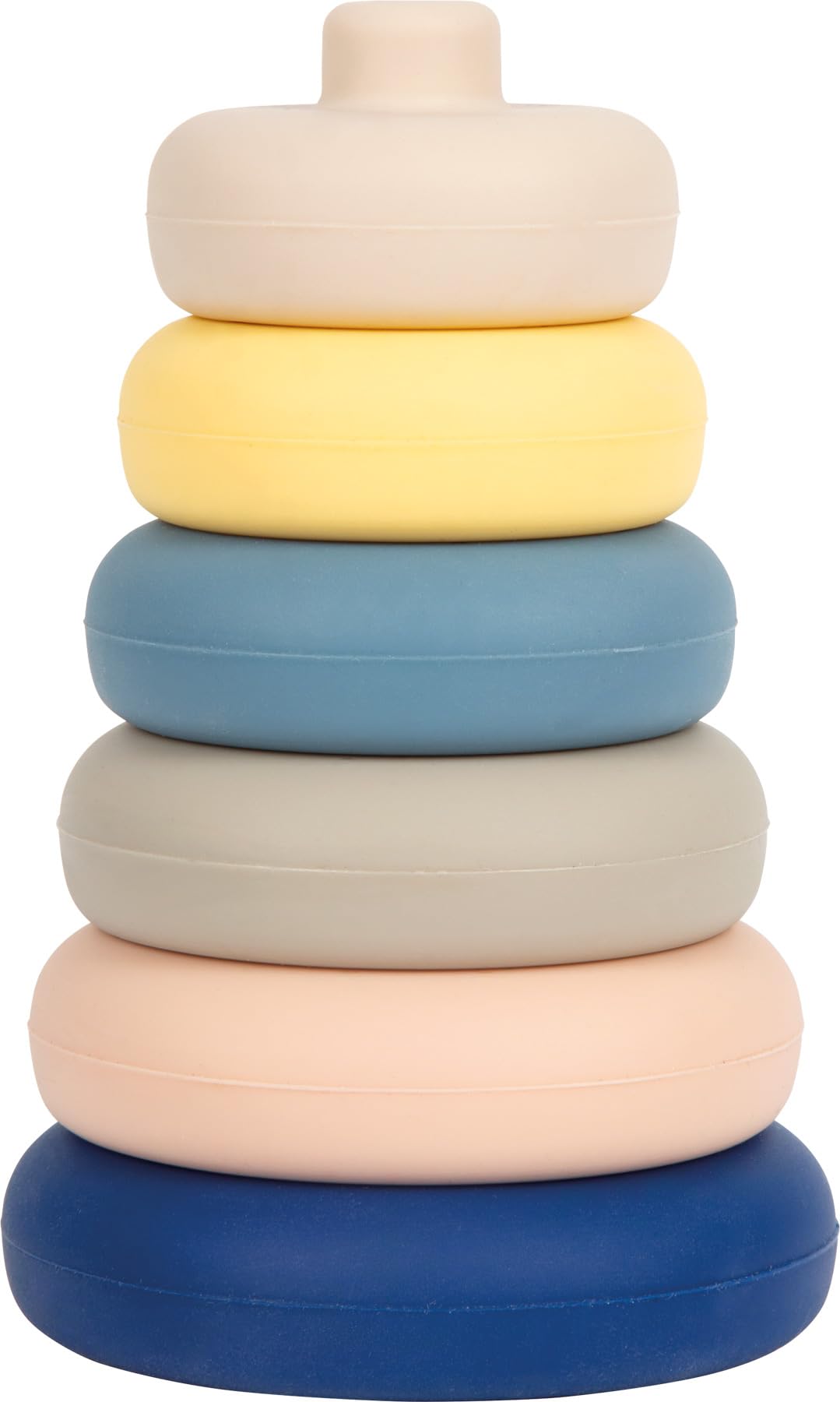 smallfoot 12749 torre impilabile silicone 6 pezzi da 1 anno