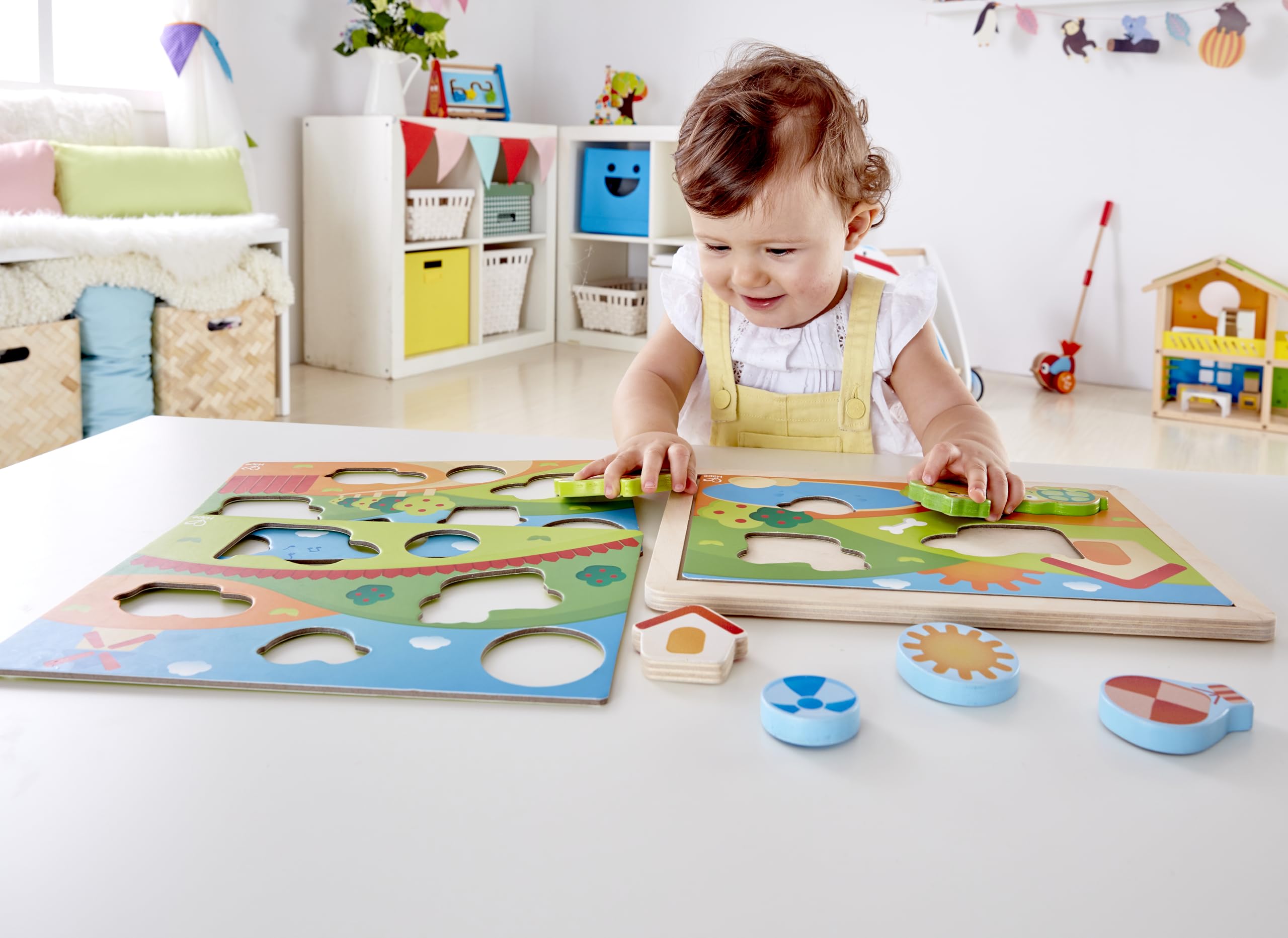 Hape Pepe & Friends E1601 puzzle legno Sonnental 12 mesi