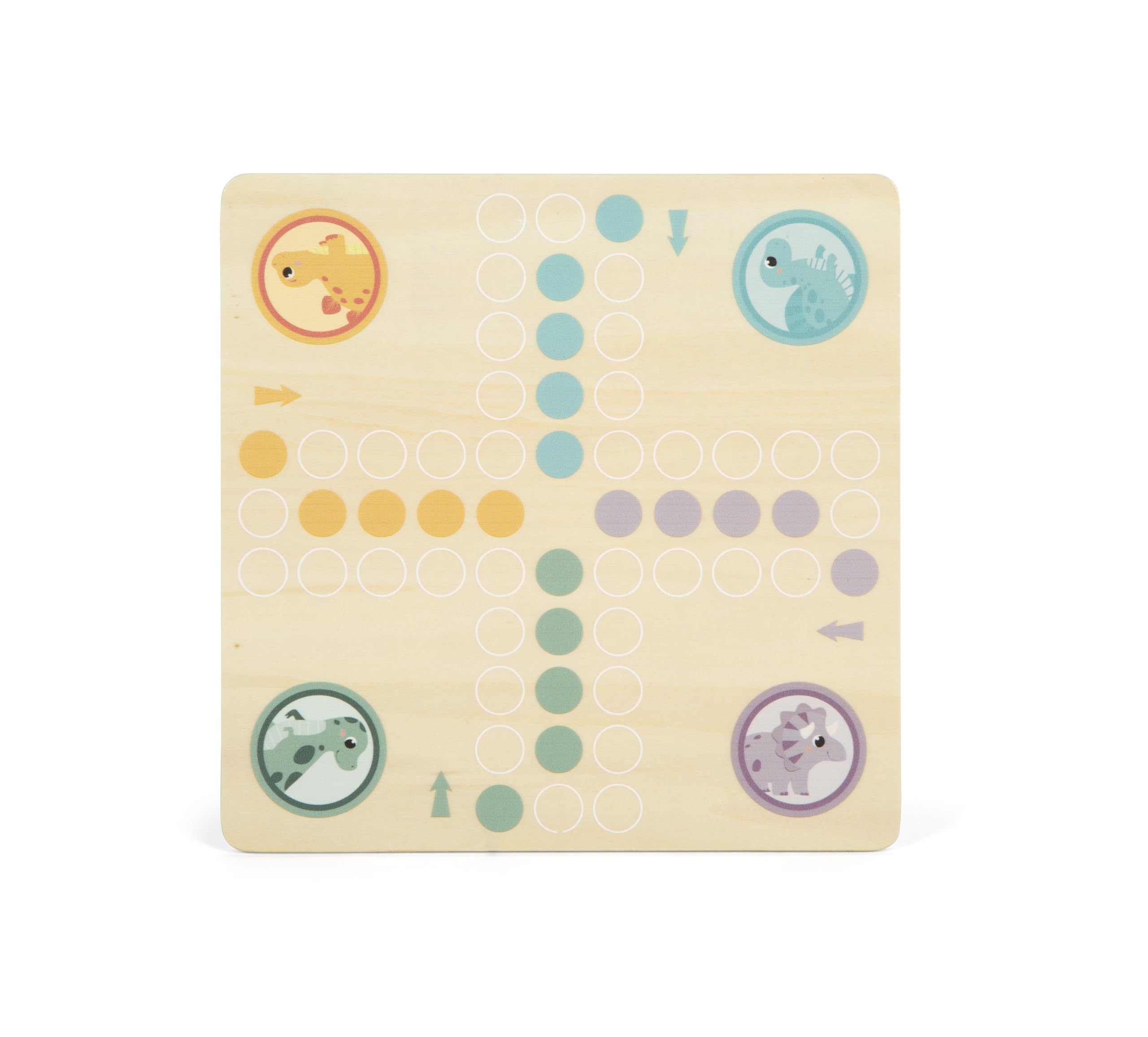 smallfoot Dino ludo gioco in legno 4 giocatori contare