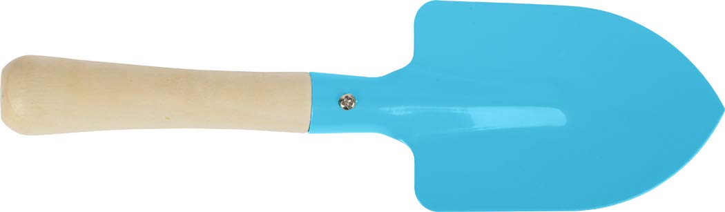 smallfoot 12016 set da giardino bambini con 3 vasi legno e metallo