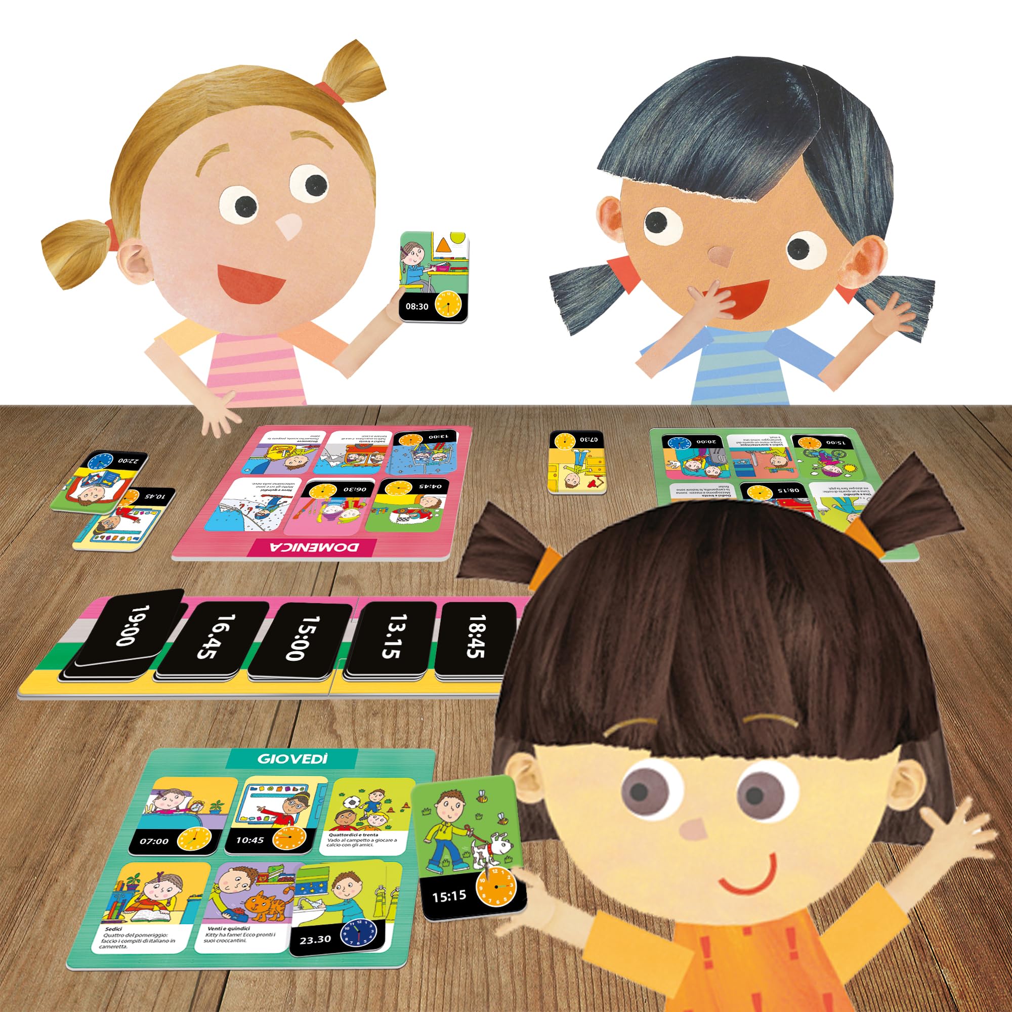 Headu Che Ora È IT57588 gioco educativo orologio 5-10 anni