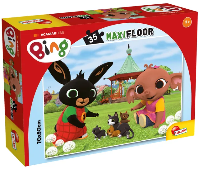 Lisciani Bing Maxifloor 35 Lovely puzzle 35 pezzi