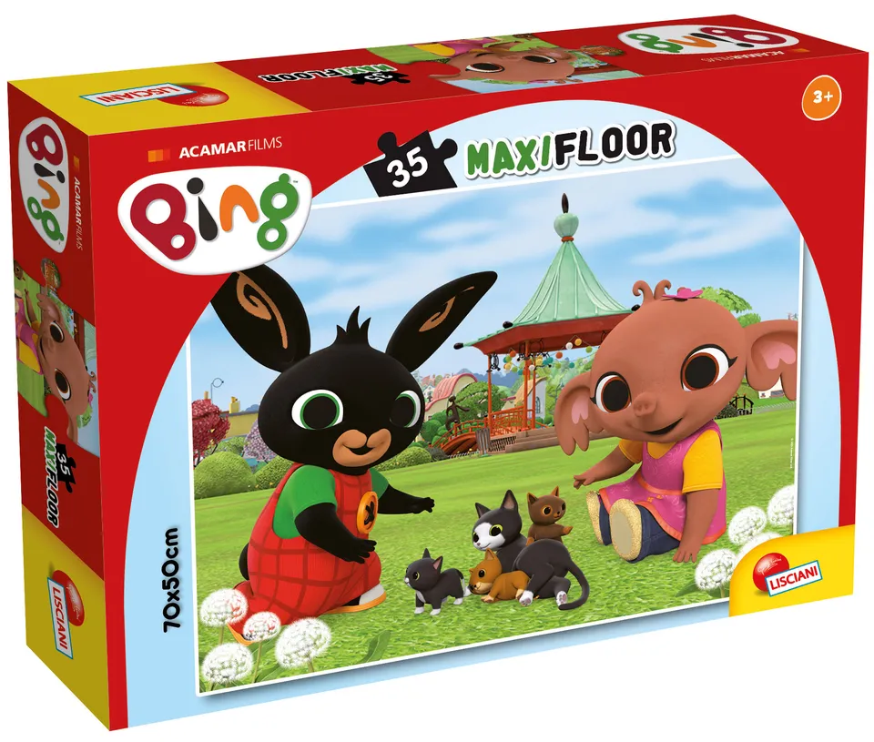 Lisciani Bing Maxifloor 35 Lovely puzzle 35 pezzi