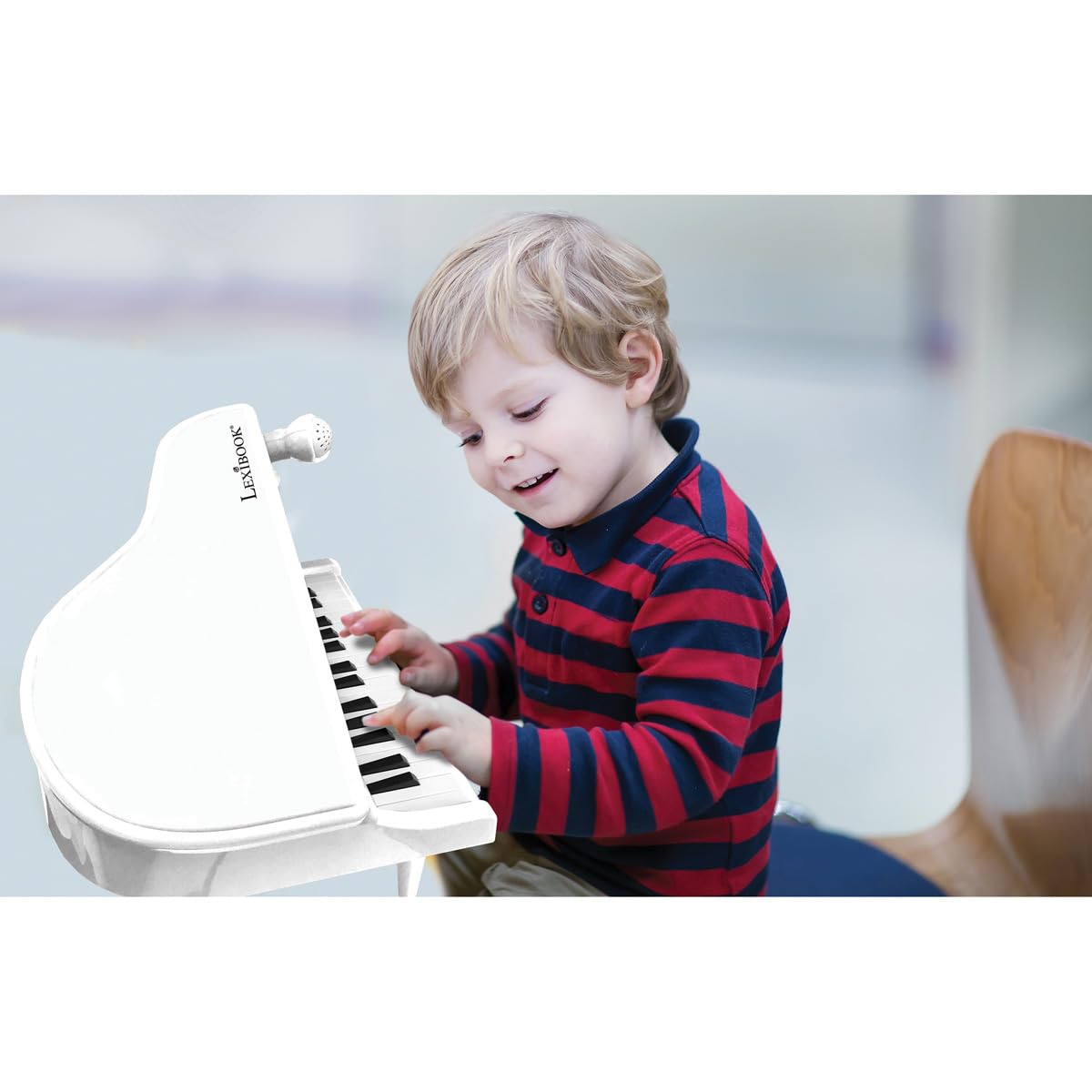 Lexibook K731 mio primo pianoforte bambini bianco 31 tasti
