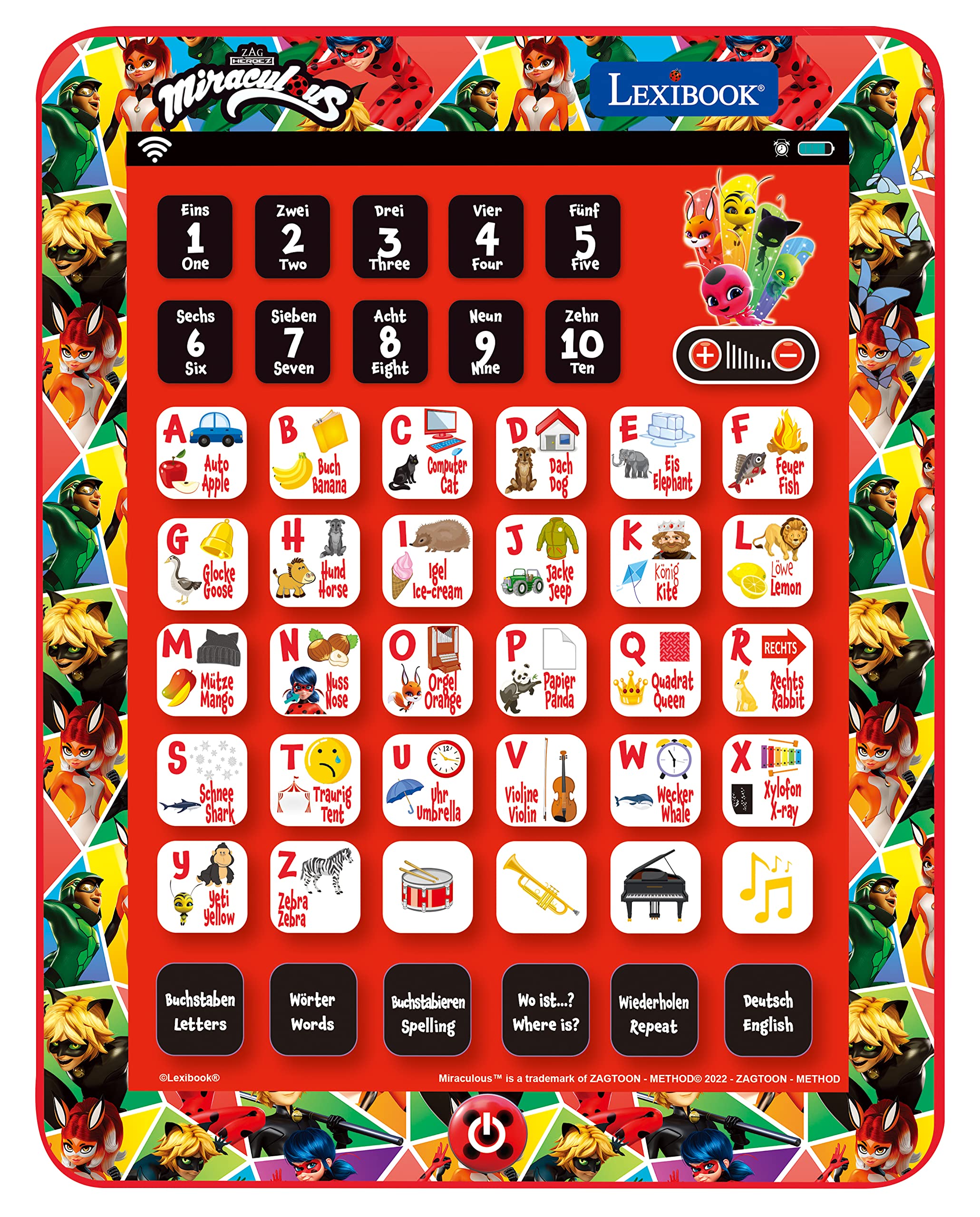 Lexibook Spidey JCPAD002SPi3 Tablet Educativo Uomo Ragno