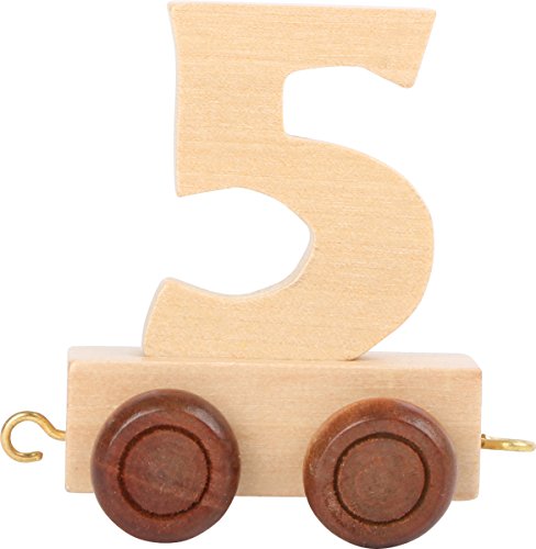 smallfoot 10557 trenino legno numero 5