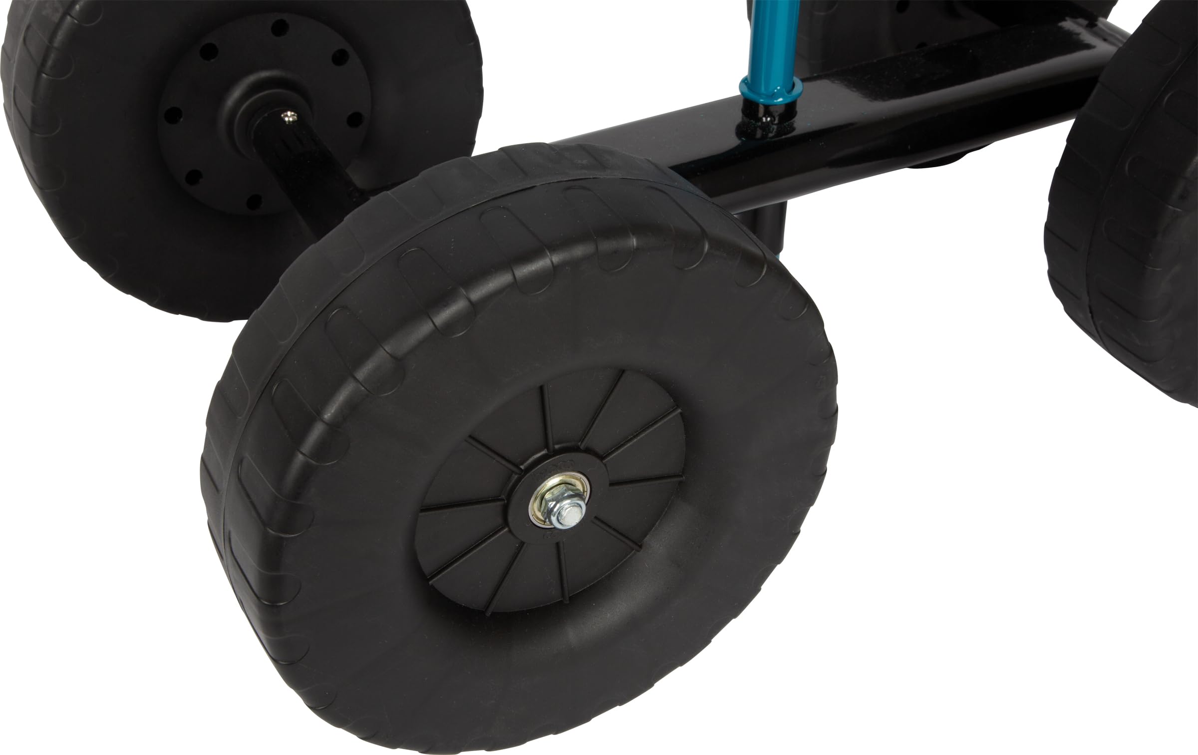small foot 12798 escavatore cavalcabile blu girevole 360°
