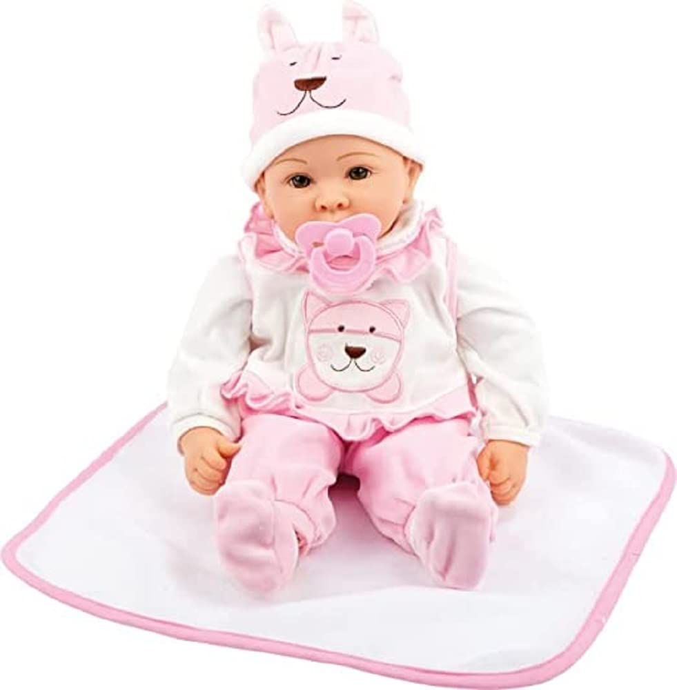 smallfoot Emilia 2735 bambola 40 cm con biberon