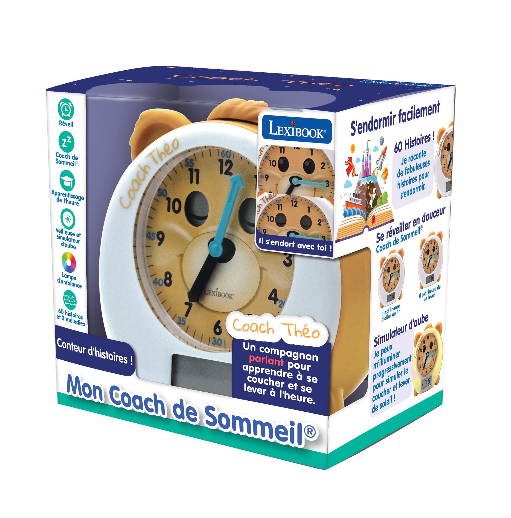 Lexibook RLT100 Coach Theo luce notturna francese