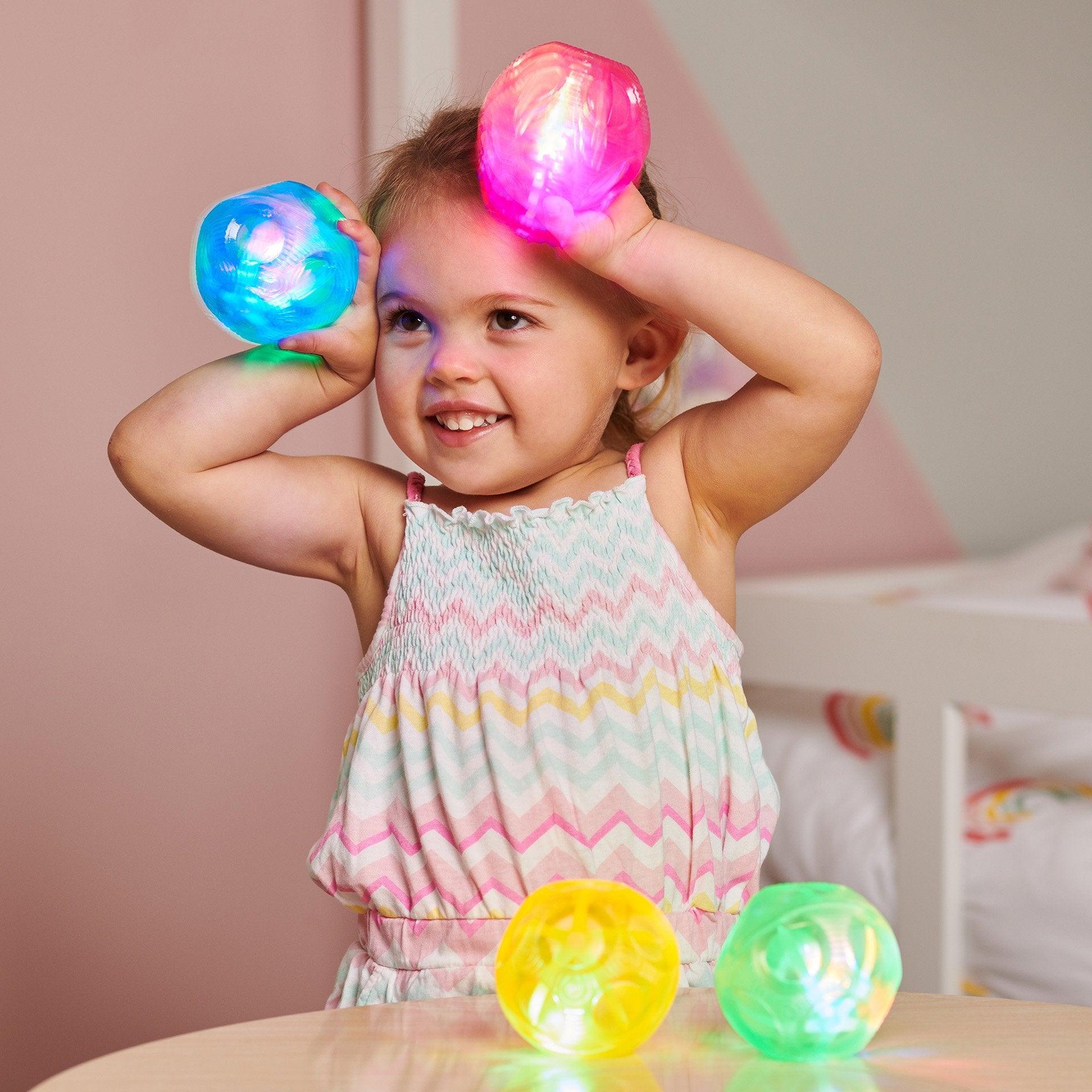 Tickit Palline sensoriali luminose irregolari 4 pezzi