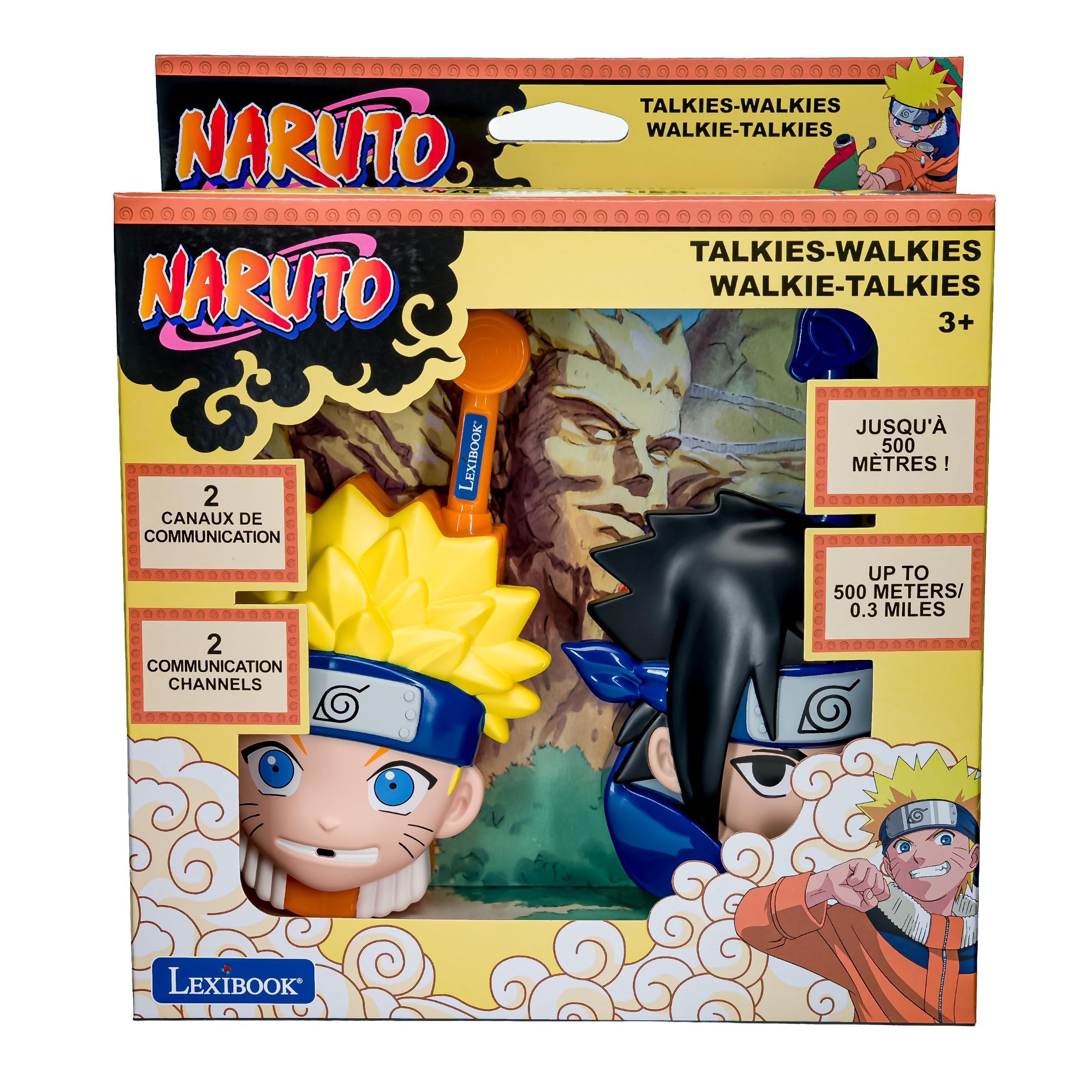Lexibook Naruto TW18NA walkie-talkie 500 metri