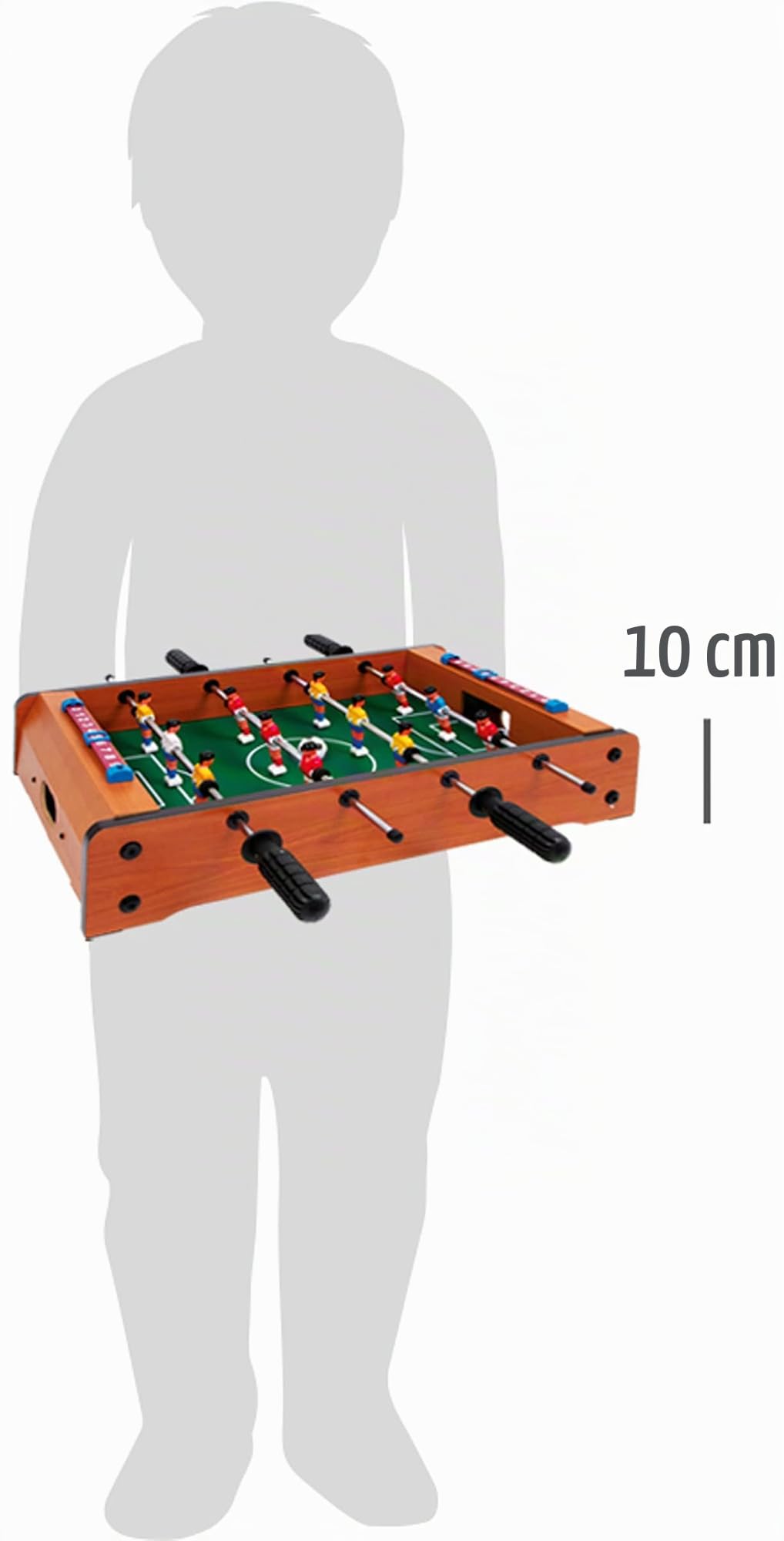 smallfoot Kicker calcetto da tavolo legno 6 giocatori