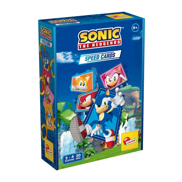 Lisciani Sonic Speed Cards gioco di carte per bambini