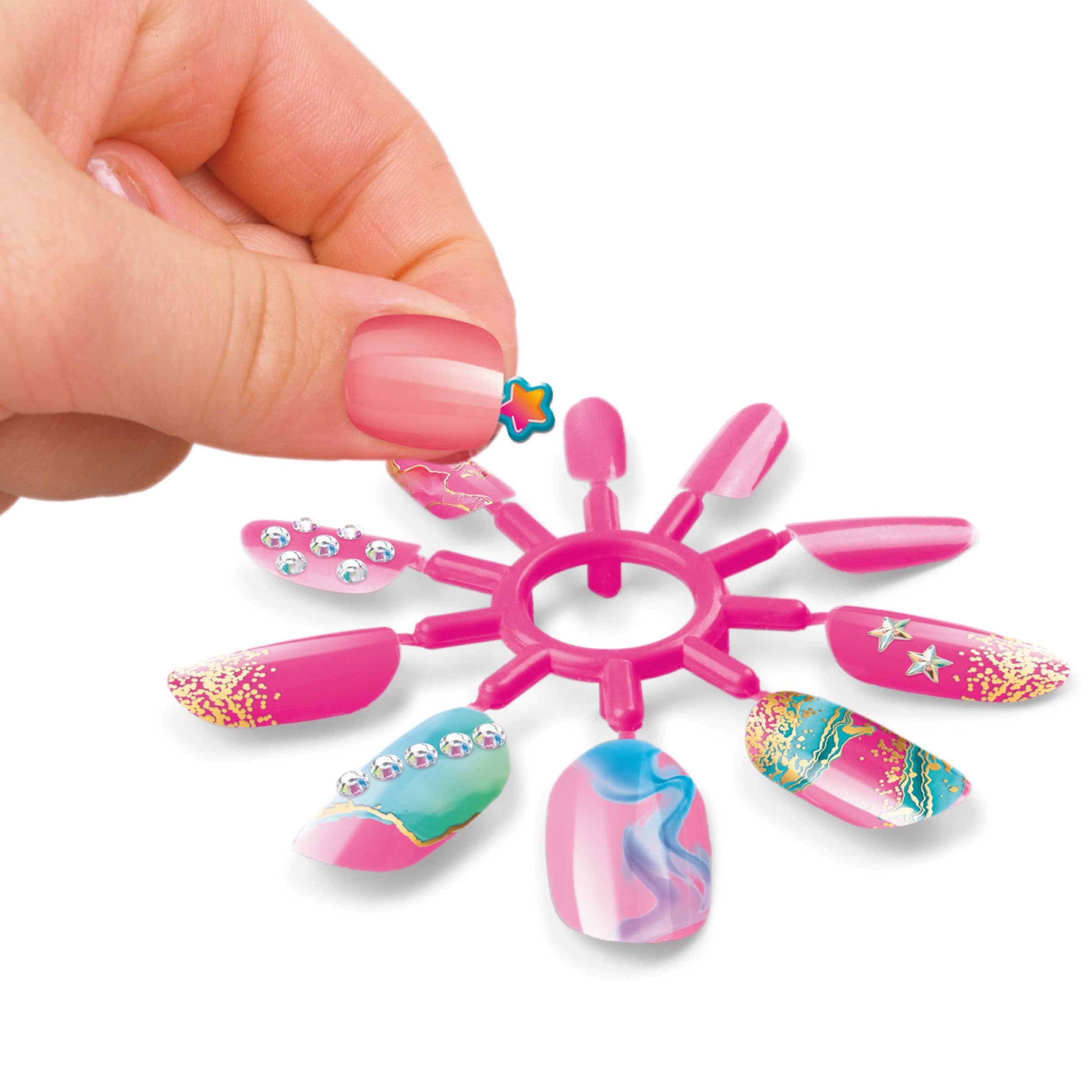 Lexibook Stylé CRSS19 kit nail art bambina con strass