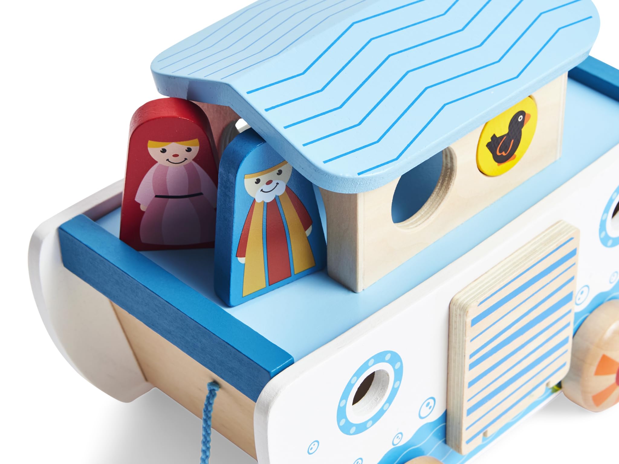 Hape Arca di Noè Gioco in Legno con Animali Multicolore