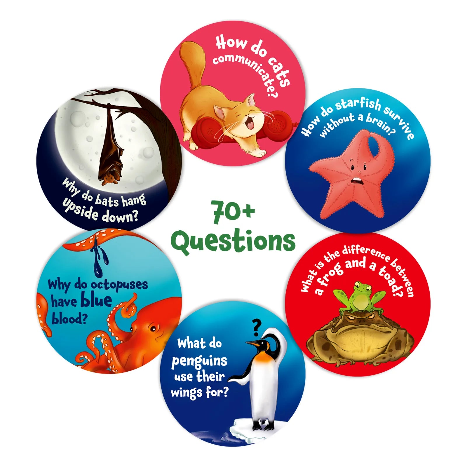 Skillmatics Science Snippets Animals Multiplication flash cards