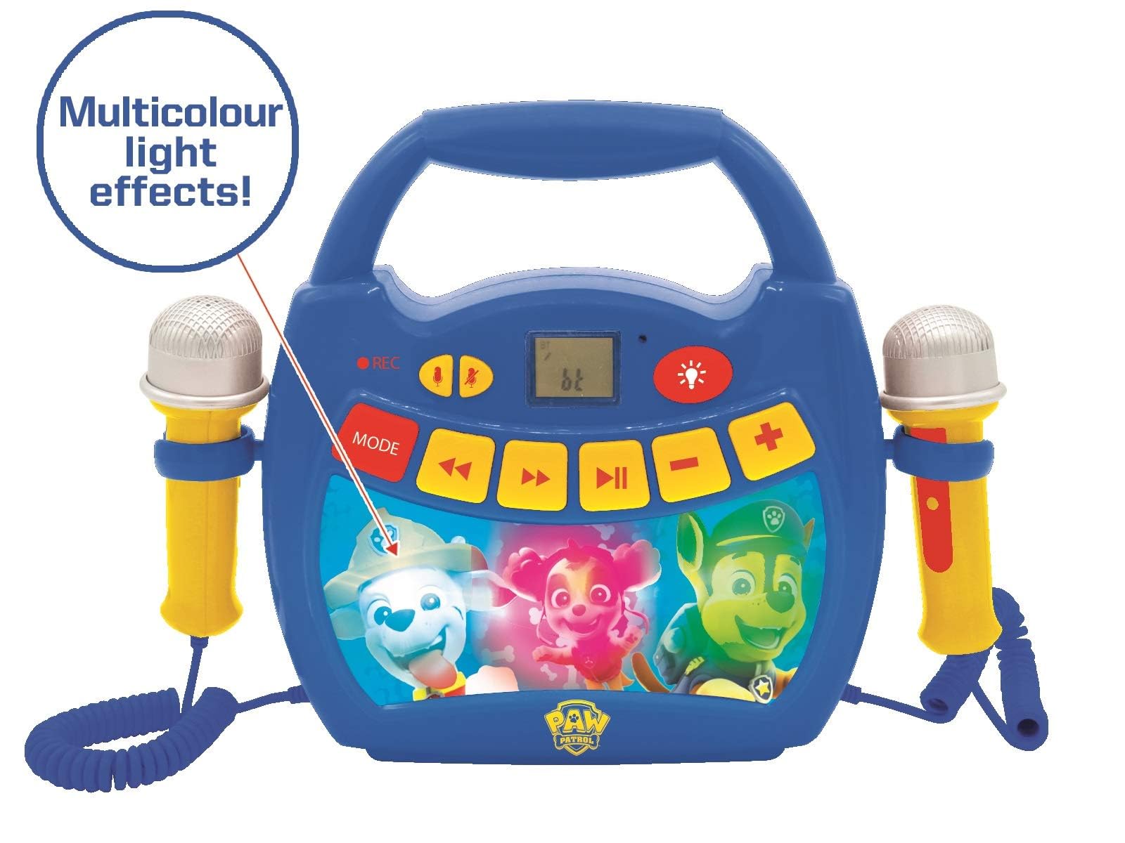 Lexibook Paw Patrol MP320PAZ karaoke bambini bluetooth