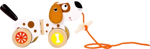 Smallfoot 10043 animale da tirare cane legno da 1 anno