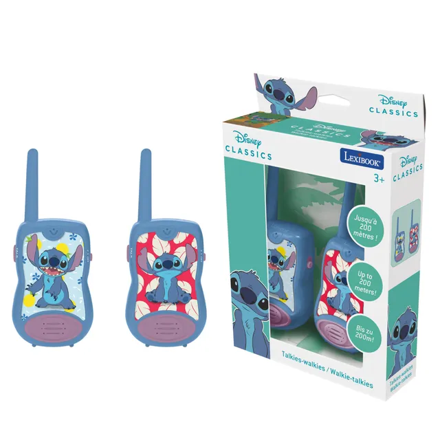 Lexibook Stitch TW12D walkie talkie blu/viola 200 m 2 pezzi