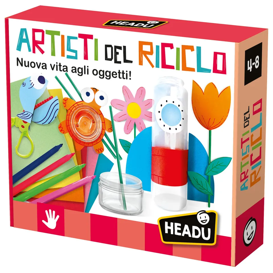 Headu Artisti del Riciclo IT53733 gioco creativo vecchia versione