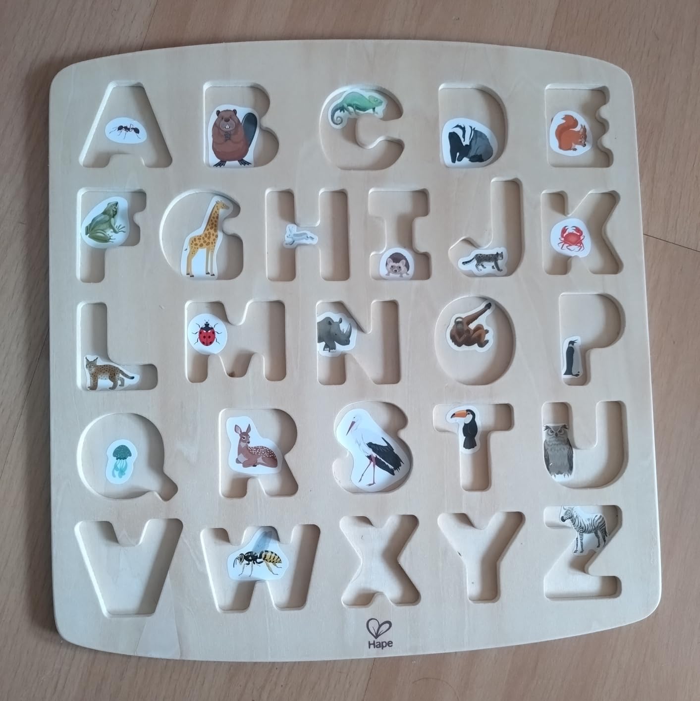 Hape E1551 Puzzle legno 27 pezzi da 3 anni