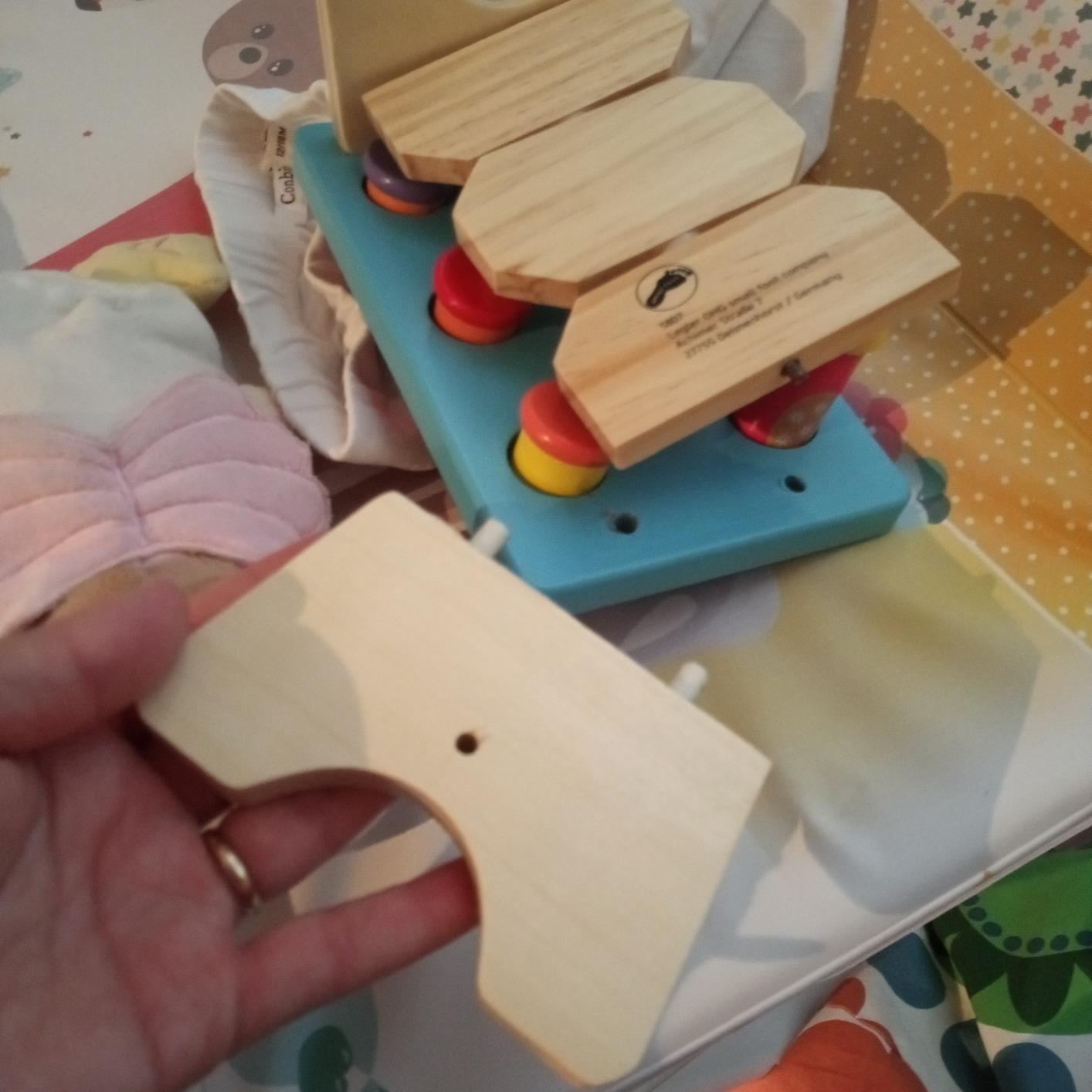 smallfoot 5807 picchia l'uccellino banco martellare legno