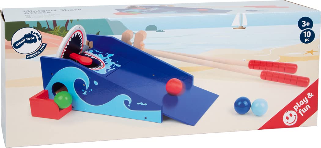 smallfoot Shark Attack 11588 mini golf squalo legno