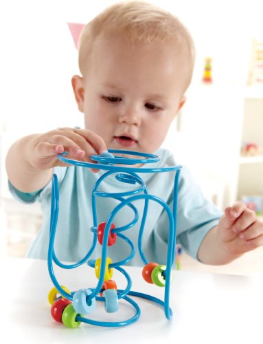 Hape E1800 Spring-A-Ling labirinto biglie in legno