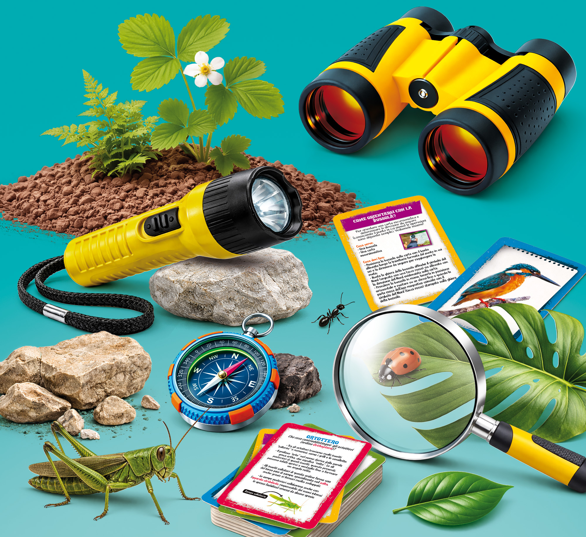 Lisciani I'm a Genius Laboratorio Esploratori kit natura