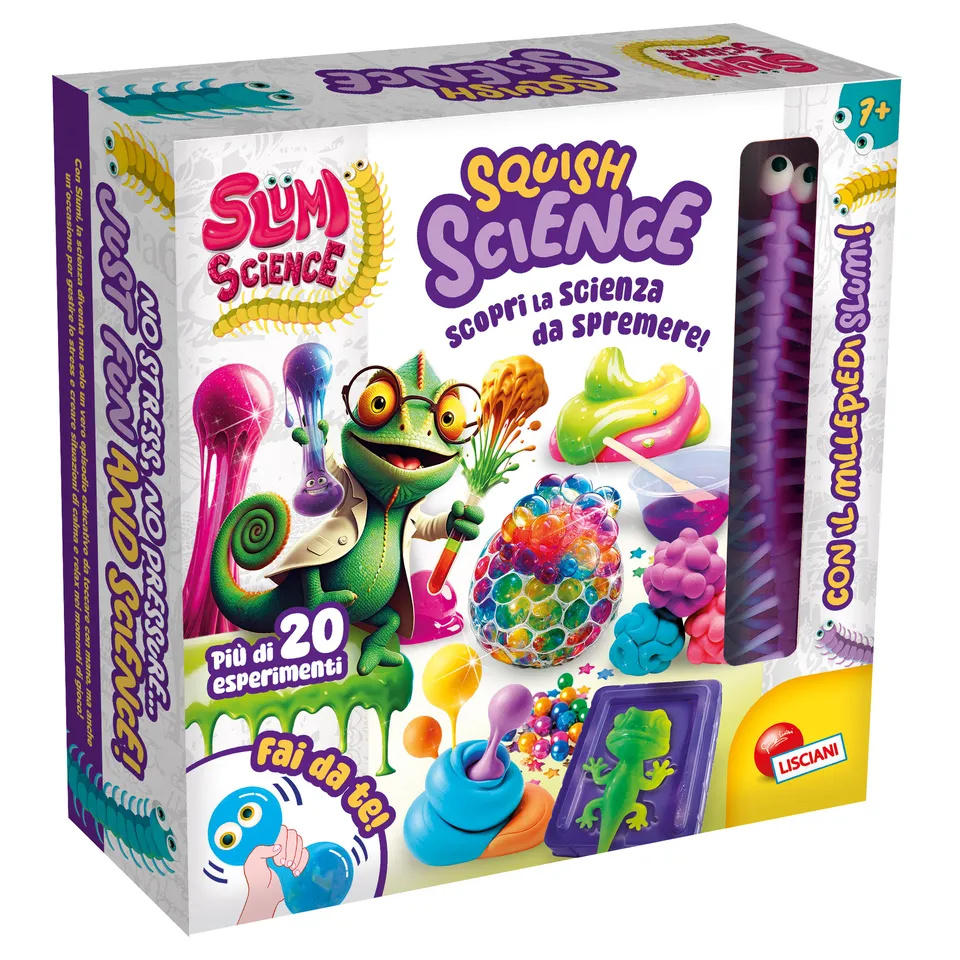 Lisciani Slumi Science Squish Science kit squishy antistress