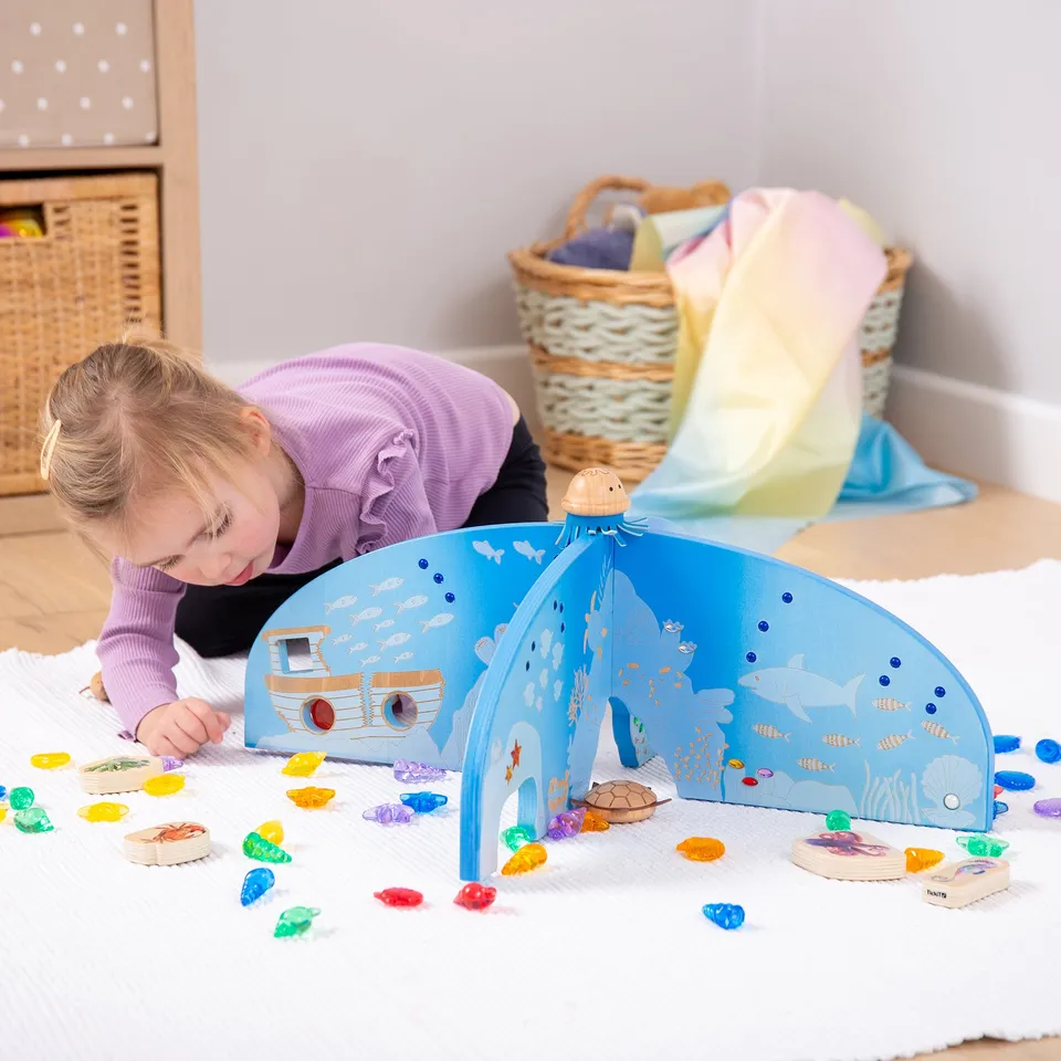 Tickit Ocean Discovery Dividers scenario mare legno 2 pz