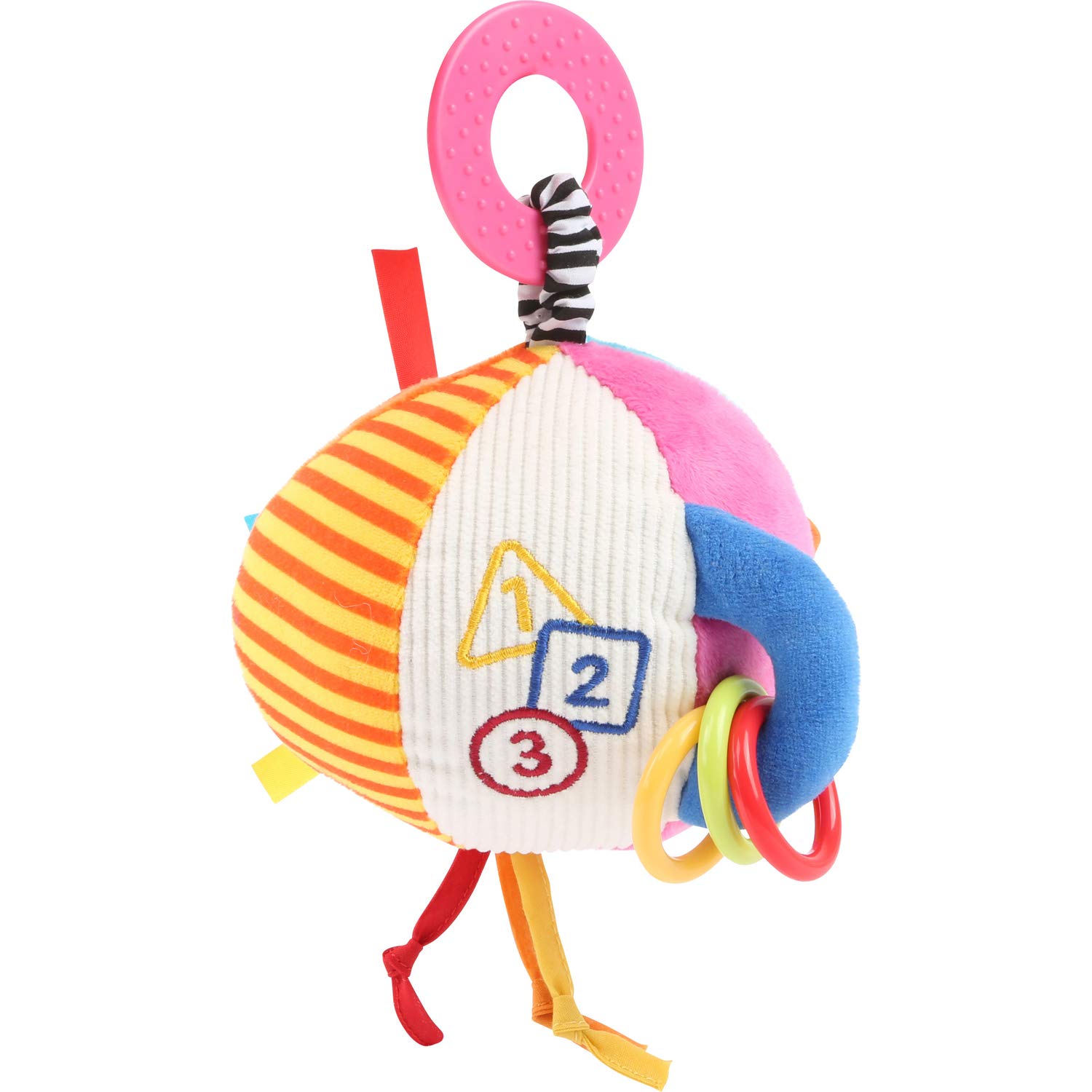 smallfoot 11425 palla sensoriale peluche sonaglio