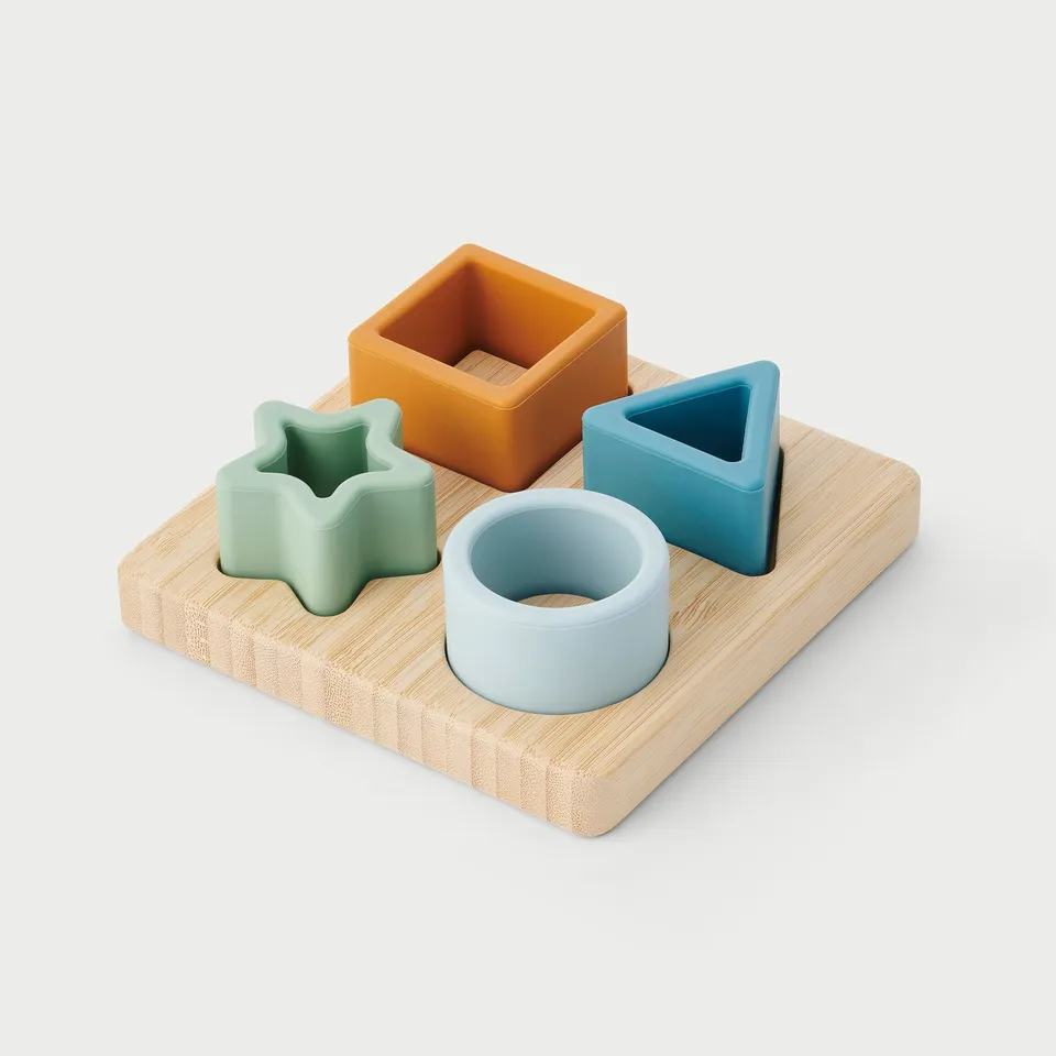 Tickit SiliSoft Shape Puzzle forme silicone neutro 4 pz