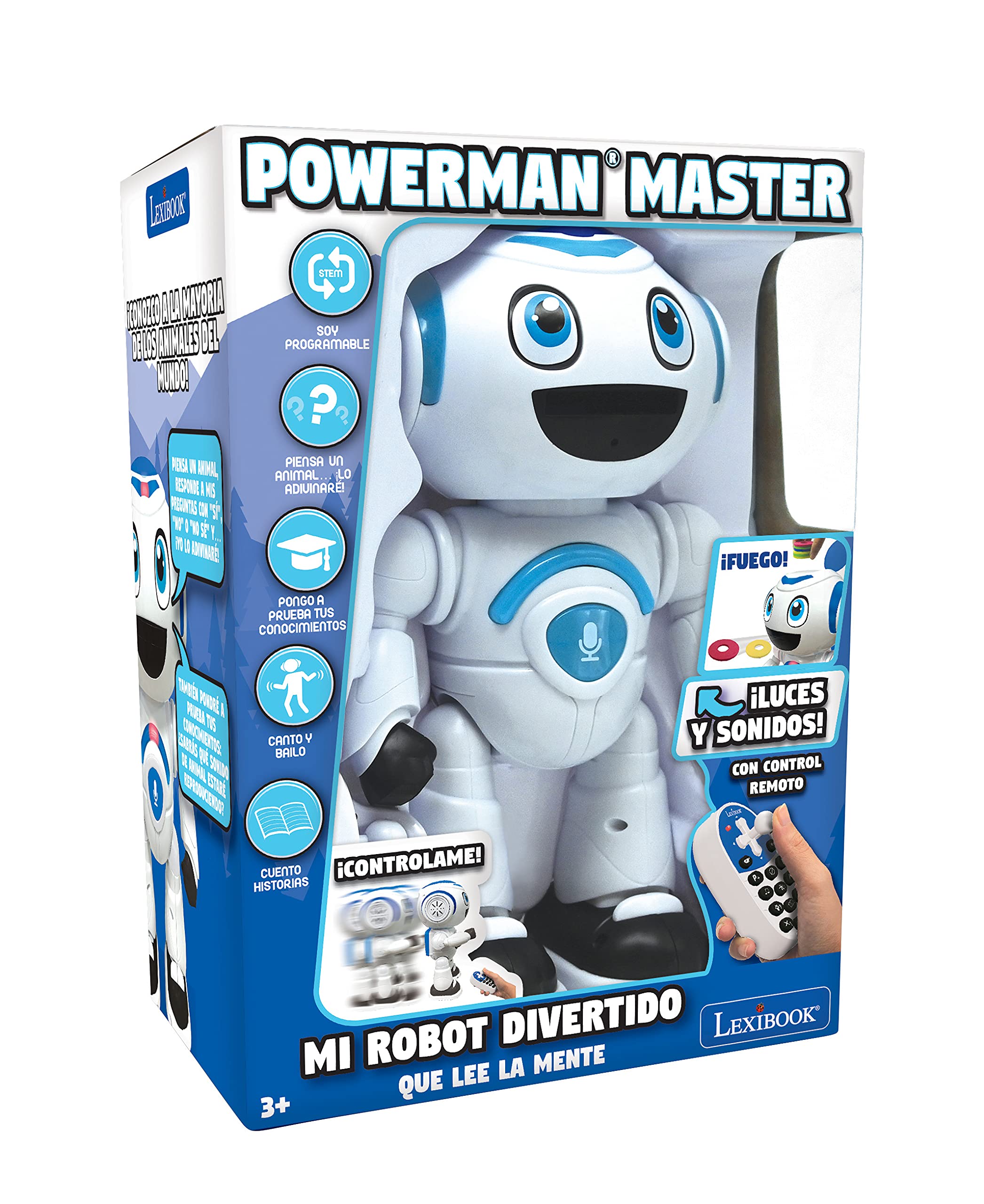 Lexibook Powerman ROB25ES robot giocattolo interattivo