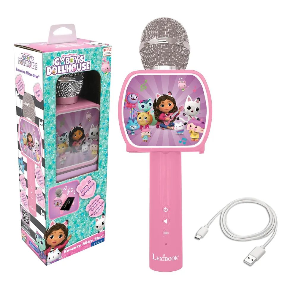 Lexibook Gabby MIC240GDHLXB microfono bluetooth rosa