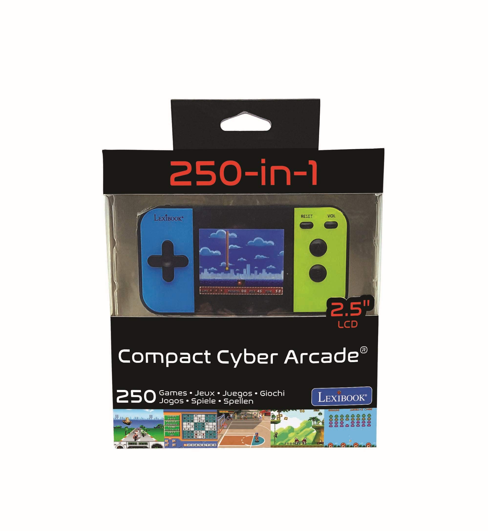 Lexibook JL2377 Cyber Arcade console 250 giochi
